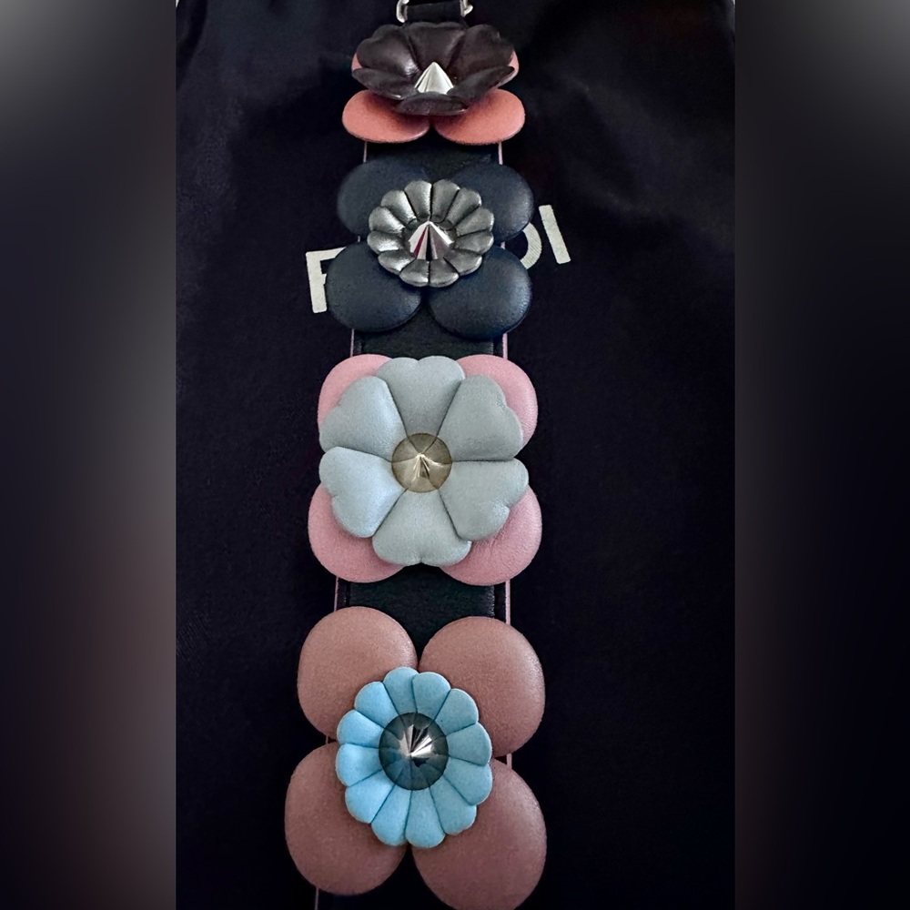 Fendi Embellished Bag Strap ONLY - Picture 8 of 11